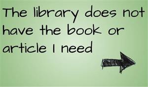Library does not have book? 